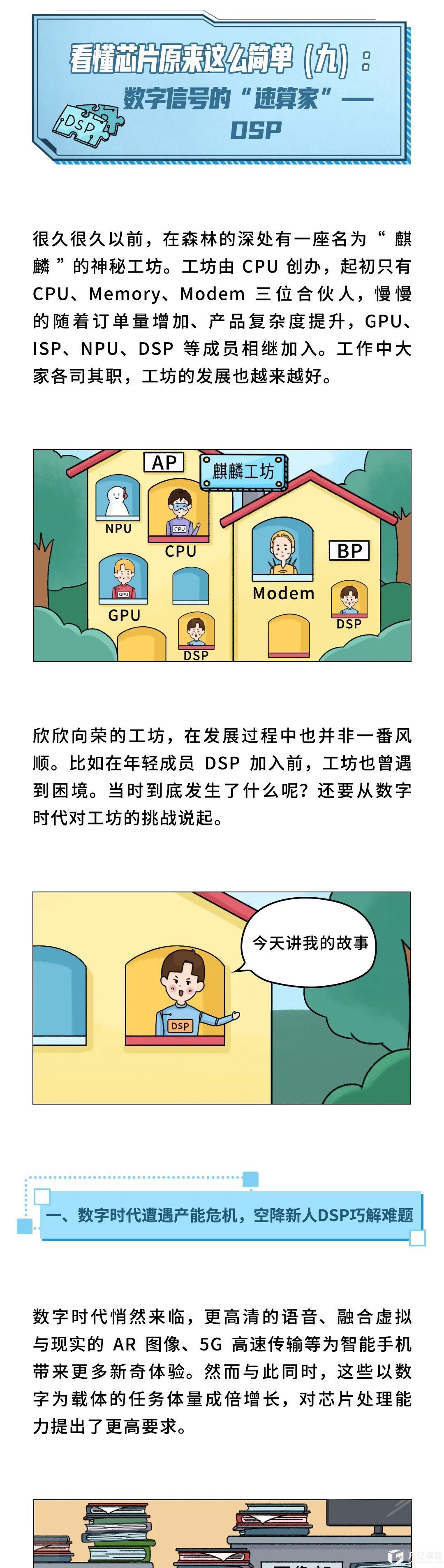 华为最强科普：漫画教你什么是DSP？