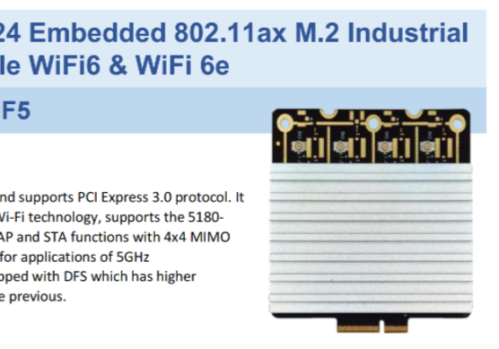 What's the difference between Maxon WiFi6 4x4 M.2 industrial Wireless Module with QCN9074 & QCN9024?