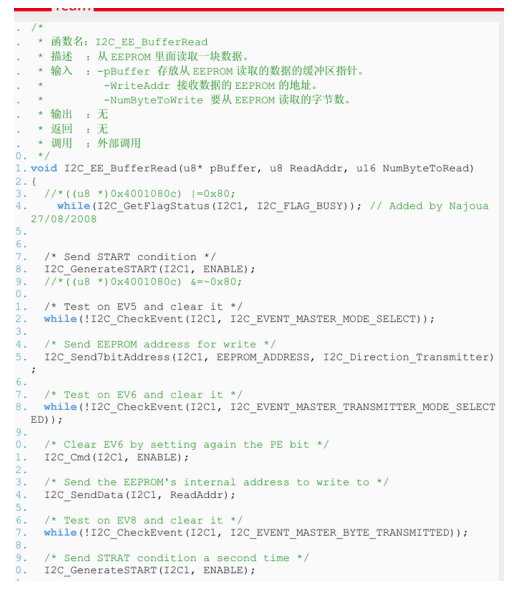 I²C读寄存器，地址后为何还要重复起始？