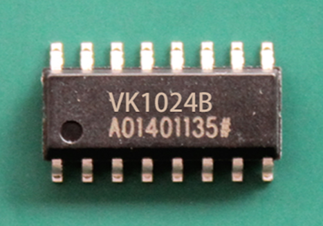 原厂LCD驱动芯片VK1024B/24点阵性能品质兼用HT系列芯片