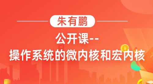 【朱有鹏】公开课--操作系统的微内核和宏内核