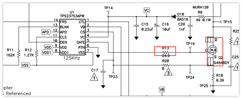 PCB Layout时，MOS管栅极串联电阻放哪儿？