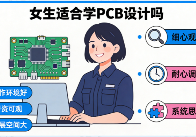 女生适合学PCB设计吗?女性PCB工程师职业发展全解析