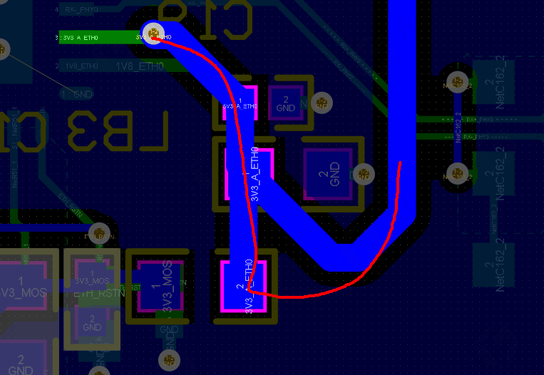 Altium Designer-弟子计划-高斐龙-百兆网口模块的PCB设计作业