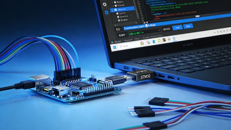 STM32开发板USB转串口模块串口调试助手