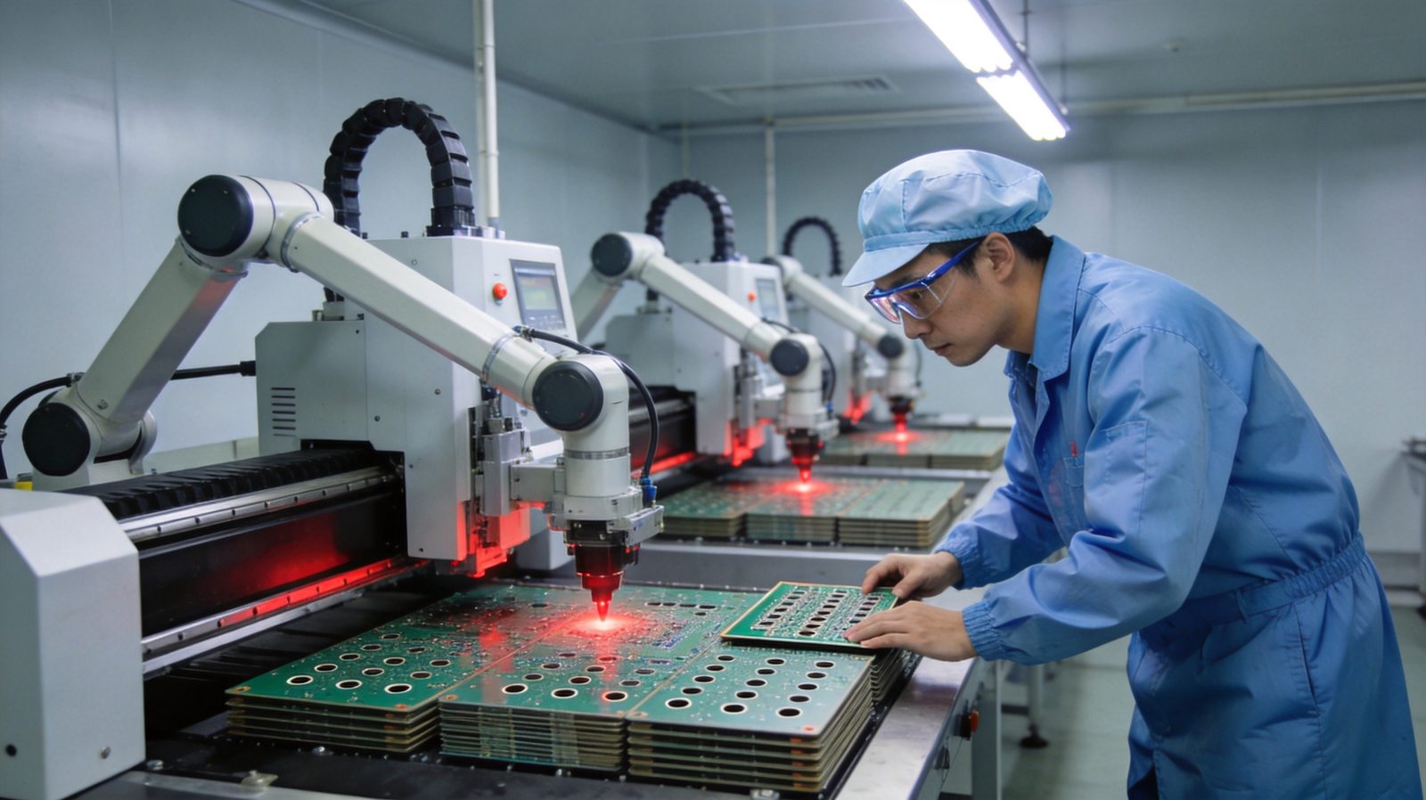 凡亿电路PCB制板生产线