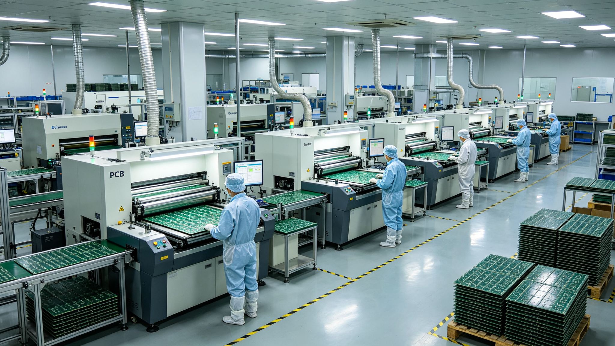 凡亿电路PCB制板服务凡亿电路PCB制板工厂产线