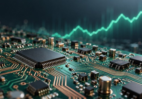 PCB板块盘中上涨3%,产业兑现受关注 AI生成示意图