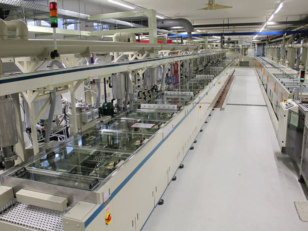 PCB制造生产线工艺设备实景