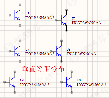 图2-26分布对齐效果