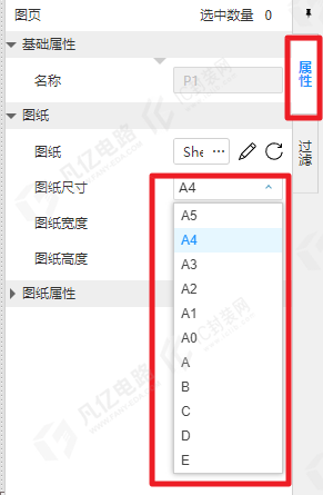 图2-1 原理图页大小的设置