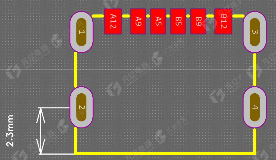 图8-6创建完成的USB-6封装