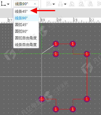 图9-2放置异型焊盘