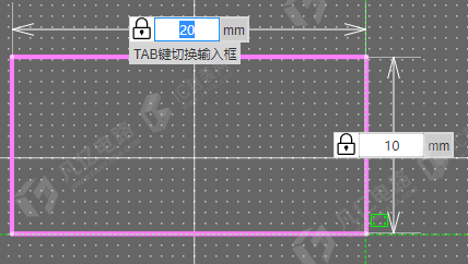 图4-4放置矩形板框